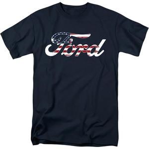 American Flag Logo Ford Tshirt